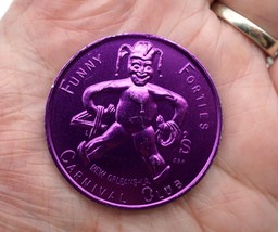 Token Funny Forties Club Hollin House Mixers Mardi Gras 1971 New Orleans, LA. - £1.60 GBP