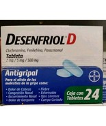 DESENFRIOL D ANTIGRIPAL - CAJA DE 24  - ENVIO GRATIS  - $21.72 CAD