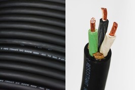 50&#39; 6/3 SOOW SO 600V Portable Power Cord Outdoor Durable Flexible Wire C... - $203.45