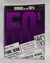 Boogie Back to the &#39;50s: Easy Piano Sheet Music - Songs of the &#39;50s (Good) - £10.72 GBP