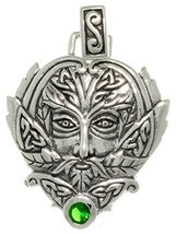 Jewelry Trends Celtic Green Man Trinity Sterling Silver Druid Greenman Pendant N - £37.74 GBP