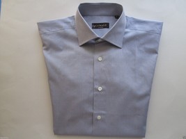 CANALI Regular Spread Mixed Micro Textures Men’s Dress Shirt Gray 15.5 | 34 U38 - £76.78 GBP