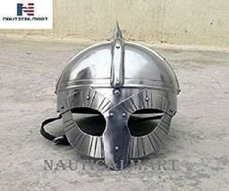 Medieval Viking Mask Helmet Warrior Helmet - £94.92 GBP