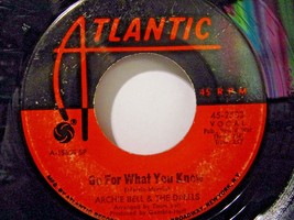Archie Bell &amp; The Drells-Go For What You Know / There&#39;s Gonna Be A-45rpm-1968-VG - £5.99 GBP