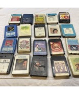 Lot of 20 Untested 8 Tracks Light Classic Rock Motown Pop Easy Listening... - £13.51 GBP