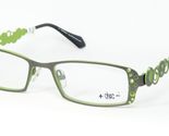 +Choc- C368 226 GREY / GREEN EYEGLASSES GLASSES FRAME Choc 49-18-135mm G... - $59.40