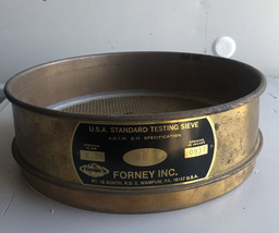 FORNEY No. 8; 2.37mm/0.0937” USA Standard Testing Sieve - $49.00