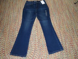 WOMEN&#39;S SONOMA MID RISE, BOOT CUT DARK WASH JEANS SIZE 6 SHORT NWT - £17.87 GBP