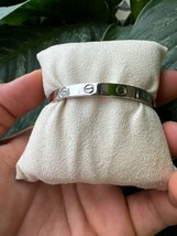CARTIER LOVE BRACELET  18K WHITE GOLD SIZE 16 W/BOX &amp; CERT  - B3830 - $5,150.00