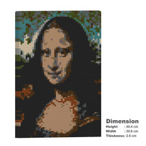 Mona Lisa Brick Painting (JEKCA Lego Brick) DIY Kit - £74.07 GBP