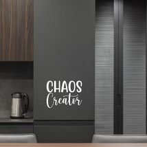 Chaos Creator Vinyl Decal Sticker Custom Wall Mural Art Decor Quotes Ver... - $9.79