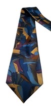 City of Gold Silk 100% Silk Handmade Original Made In Italy Abstract - £11.84 GBP