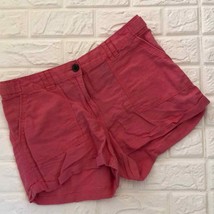 H&amp;M linen pinky coral shorts - £13.22 GBP