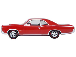 1966 Pontiac GTO Montero Red 1/87 HO Scale Diecast Car Oxford Diecast - $23.58