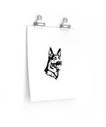 German Shepherd Premium Matte vertical posters - $14.94 CAD