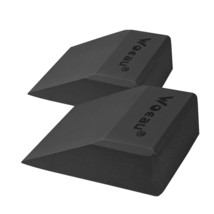 2 Pack Squat Wedge Blocks - Non Slip Professional Squat Ramp For Heel El... - £30.32 GBP