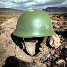 Marx Toy Military Helmet WWII U.S. &amp; German Vintage 1960s plastic complete RARE - $46.43