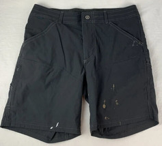 Kuhl Shorts Cargo Outdoors Nylon Trail Gray Mens 34 Sport Casual Pockets - £24.03 GBP