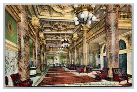 Marble Lobby Hotel Alexandria Los Angeles California CA UNP DB Postcard W16 - £3.90 GBP