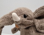 Folkmanis Little Elephant Gray Hand Puppet Cute Soft - $13.50