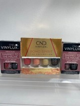 (3) Vinylux CND Mini Duo Married to the Mauve Weekly Nail Polish Boho Spirit - £4.75 GBP