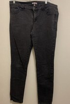Bongo Womens Juniors Black Jeans Straight Size 13 36x30 Waist 36 Inseam 30 - £8.02 GBP