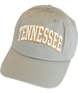 Tennessee Buckle Back Adjustable Cotton Baseball Cap (Gray/White Script) - $27.28 CAD