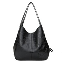Women PU Leather Vintage handbags  Single Shoulder Bags Hobos Designer Top-handl - £34.15 GBP