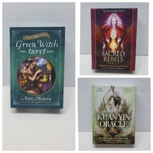 Lot 3 Life Style Book: Sacred Rebels Oracle, Kuan Yin Oracle, Green Witch Tarot - $31.68