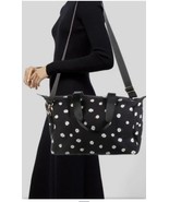 Alice + Olivia Daisy Print Canvas Black Duffel Bag With Matching Bucket Hat - $142.56 CAD