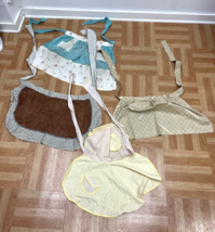 Vintage APRON LOT kitchen cooking mid century mod country kitsch waist 50s 60s - £3.94 GBP