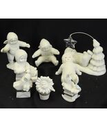 Dept 56 Snowbabies Pewter Figurines Lot Of 8 - $632.55 MXN