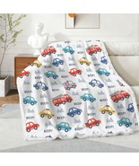 Cars Beep! Double-Layer Flannel Sherpa Blanket 51" × 59" - $45.00