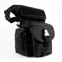 Outdoor Leg Bag Waist Belt Molle System Portable High Strength Durable Nylon Pac - £86.64 GBP