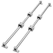 VEVOR Linear Motion Kit, SFC16 1m, 2 Rails, 4 SC16 Blocks, 4 Support Bra... - $618.53 MXN