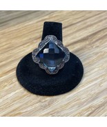 Sterling Silver Ring Size 8 Hippie Witchy Boho Estate Jewelry KG - £19.47 GBP