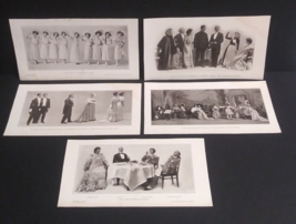 Burr McIntosh Monthly Antique Cut Photo Lot of Theater Plays c1905 (Qty 5 Pages) - £15.72 GBP