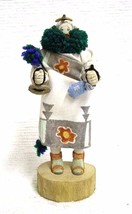 Zuni Indian 8&quot; Seed God Fertility Kachina Hand Carved Katsina Doll F Eriacho - £378.58 GBP