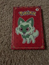 McDonald&#39;s Toy Cards Pokemon #3 New - £9.54 GBP