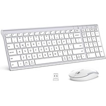 iClever GK03 Wireless Keyboard and Mouse Combo - 2.4G Portable Wireless Keyboard - £54.34 GBP