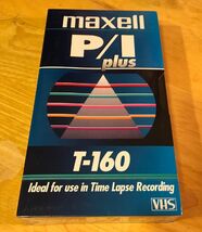 Maxell T-160 Professional Video Cassette VHS VCR Tape 160 minutes - $8.99