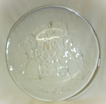 Christmas Glass Platter Circle of Friends Home Interiors - £23.67 GBP