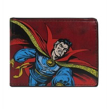 Dr. Strange Classic Men&#39;s Bi-Fold Wallet Red - £20.81 GBP