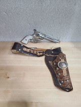 Mattel Marshal Gunfighter Leather Holster Toy Bullets Fanner 50 Cap Gun ... - £41.91 GBP