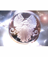HAUNTED GOLDEN ANGEL COIN PATH CLEAR PATH OF ABUNDANCE HIGHEST LIGHT OOA... - $5,866.49 MXN