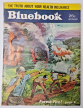 1954 Blue Book Pulp / Magazine September Wildfire Adventure SKU M399 - £11.98 GBP