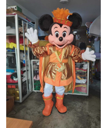 Mickey Mouse Prince Character Mascot Costume Cosplay Party Event Adult H... - $550.96 CAD