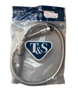 NEW T&amp;S Flex SS Stainless Steel Hose B-0044-H Flexible Replacement Hose - €43,77 EUR
