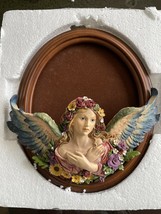 Wooden hanging angel card holder, Size 11x9 - $34.00