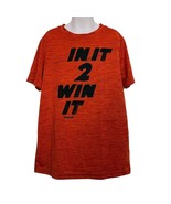 Reebok Graphic Short Sleeve Shirt, Size M (10-12), Burnt orange - $282.25 MXN